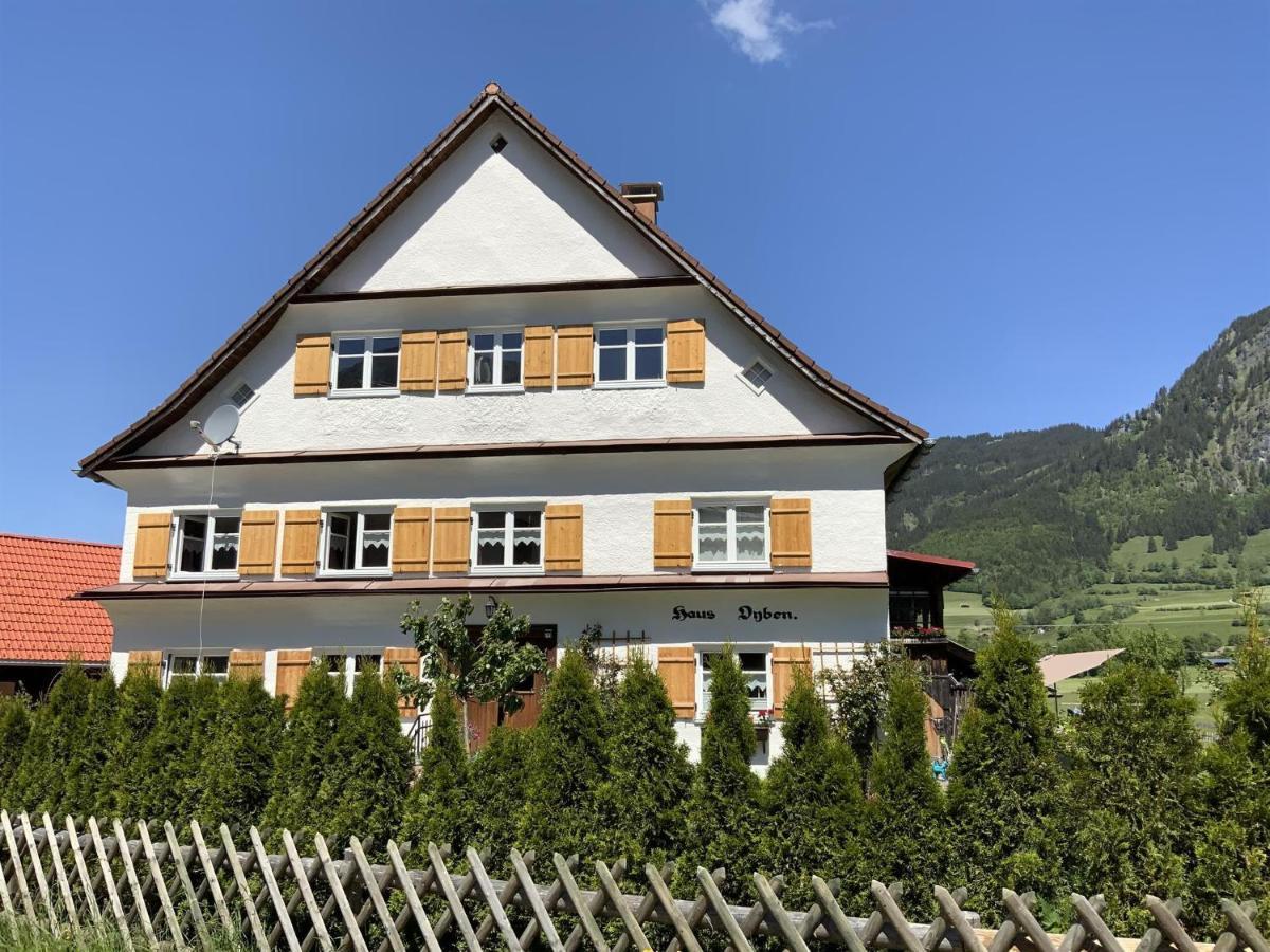 Haus Oyben Apartment Бад Хинделанг Екстериор снимка